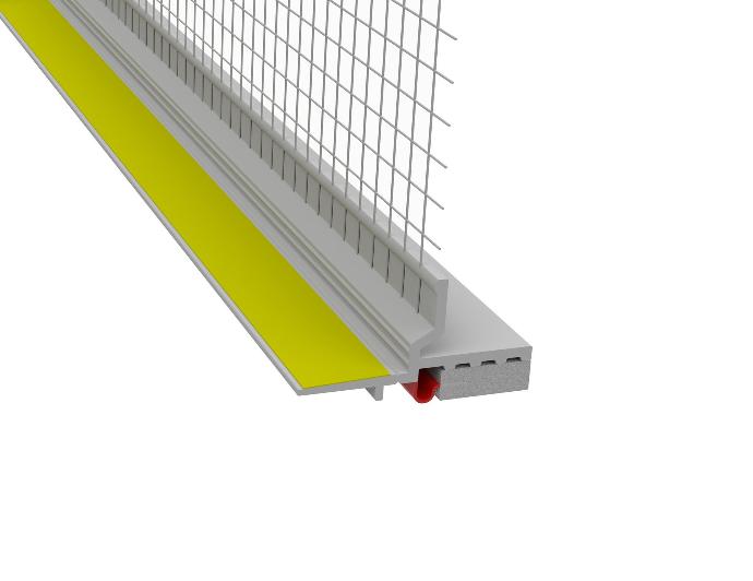 Anputzleiste mit Gewebe Pro MPc
