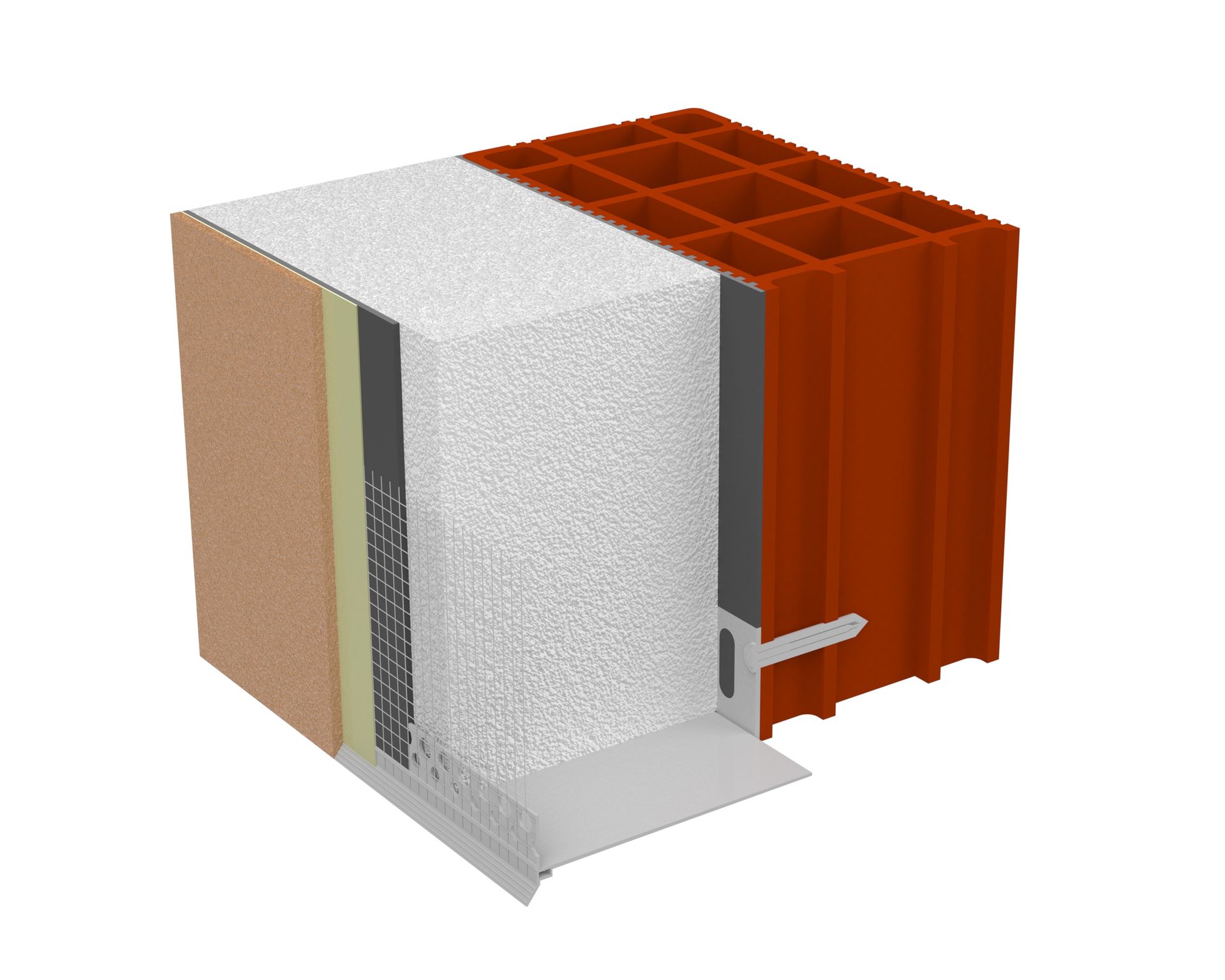 Sockelthermoprofil 100mm (Praktika) MPc